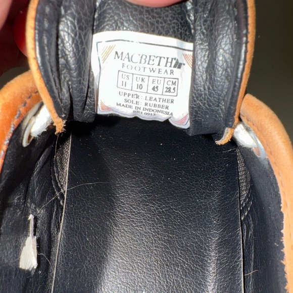 Macbeth Footwear Gatsby Shoes Size 11 - Picture 5 of 5